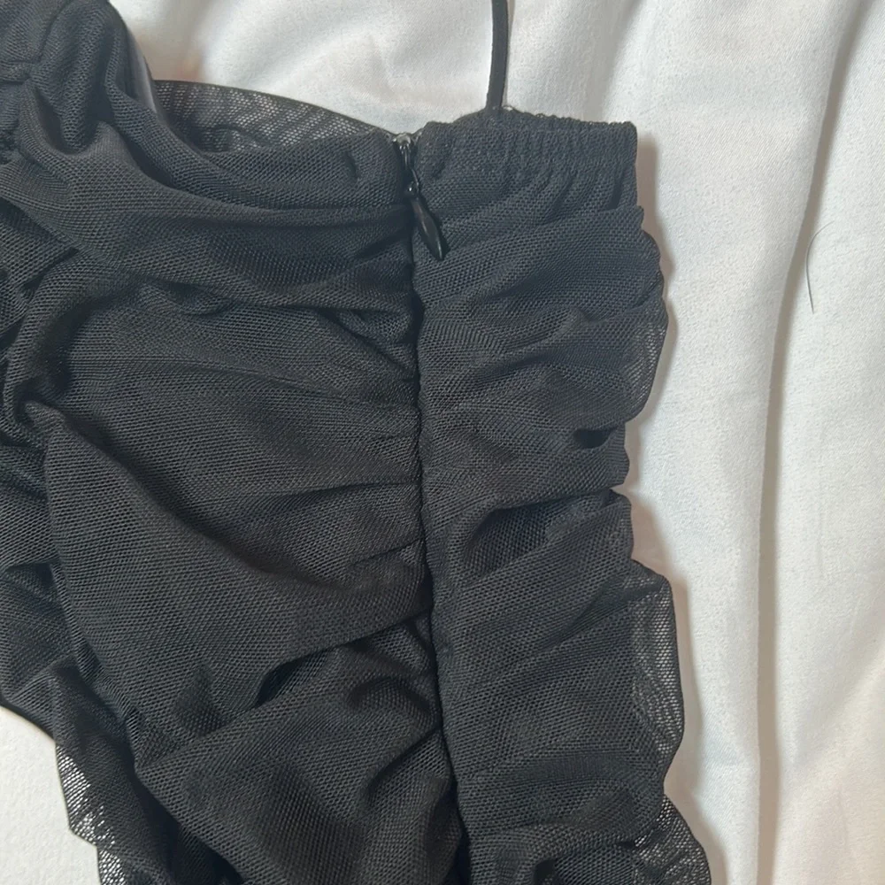 Princess Polly Black I want you Mini Dress Bodycon NWT - Picture 5 of 5